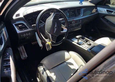 2019 Genesis G80 Base z USA, uszkodzony, nr VIN KMTFN4JB5KU322214